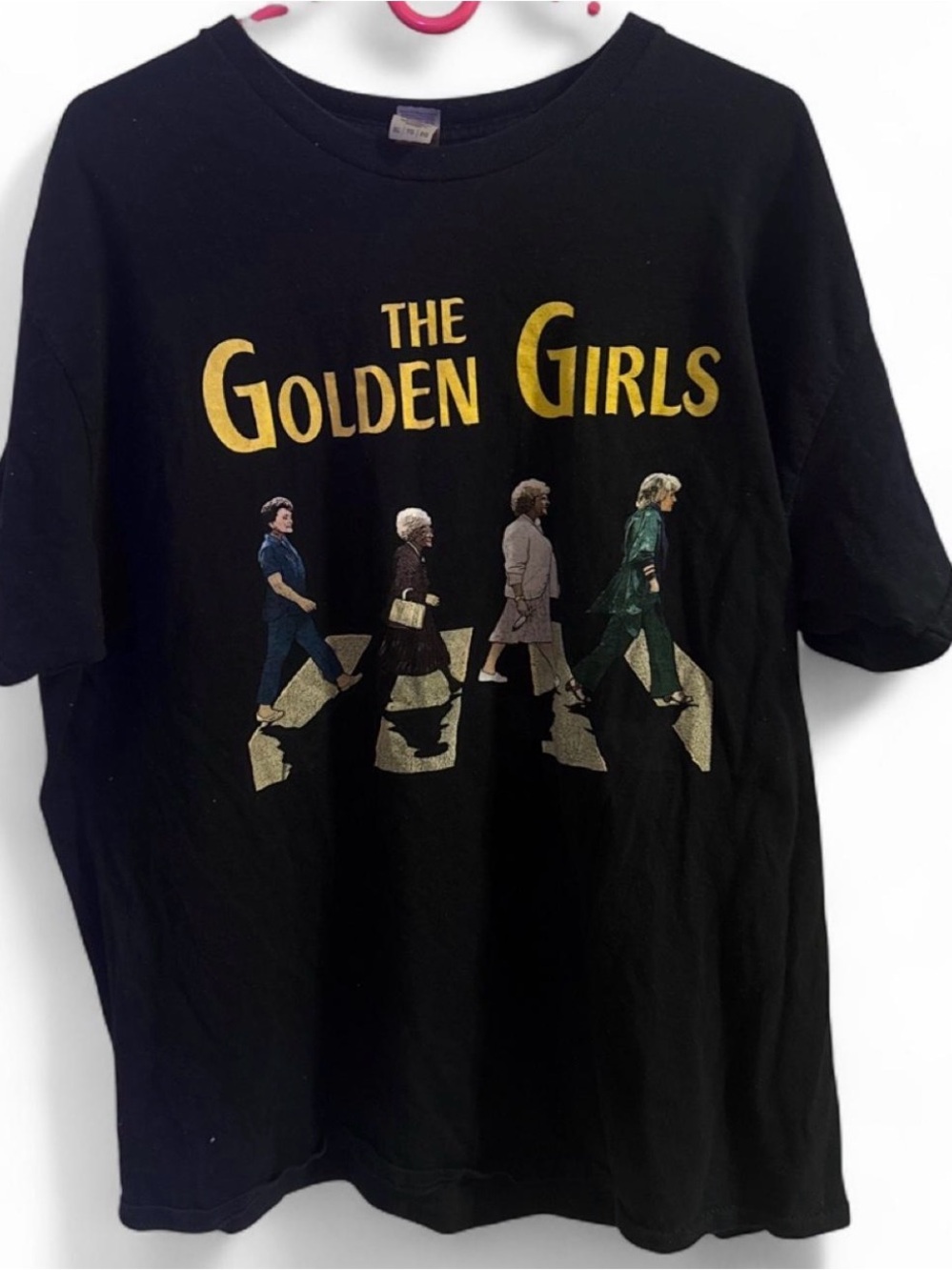 Black Graphic Tee -